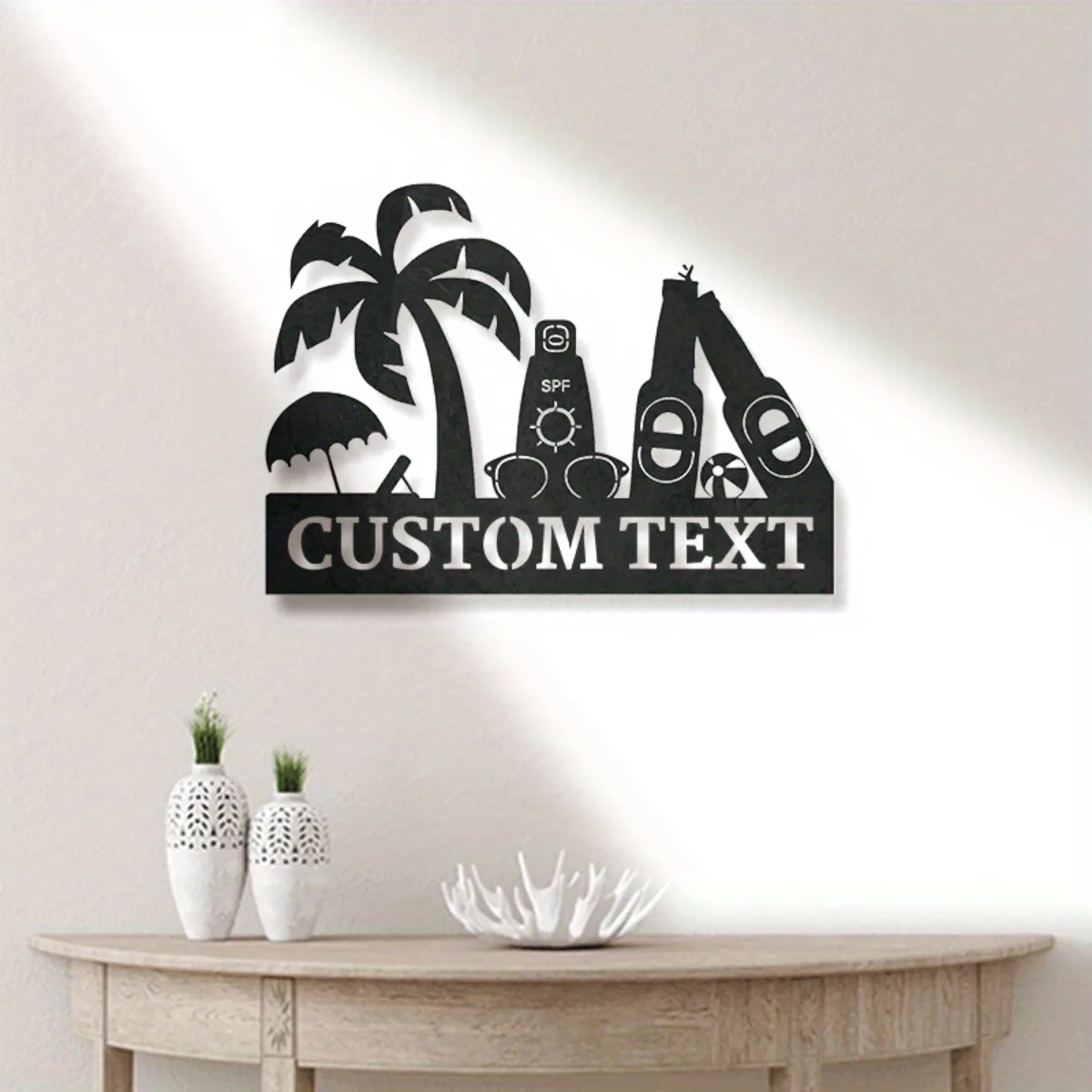 

Custom Beach & Pool Drinks Metal Sign - Tiki Bar/Pool Outdoor Decor | Home Patio Space Accent | Easy Install, Outdoor Sign.