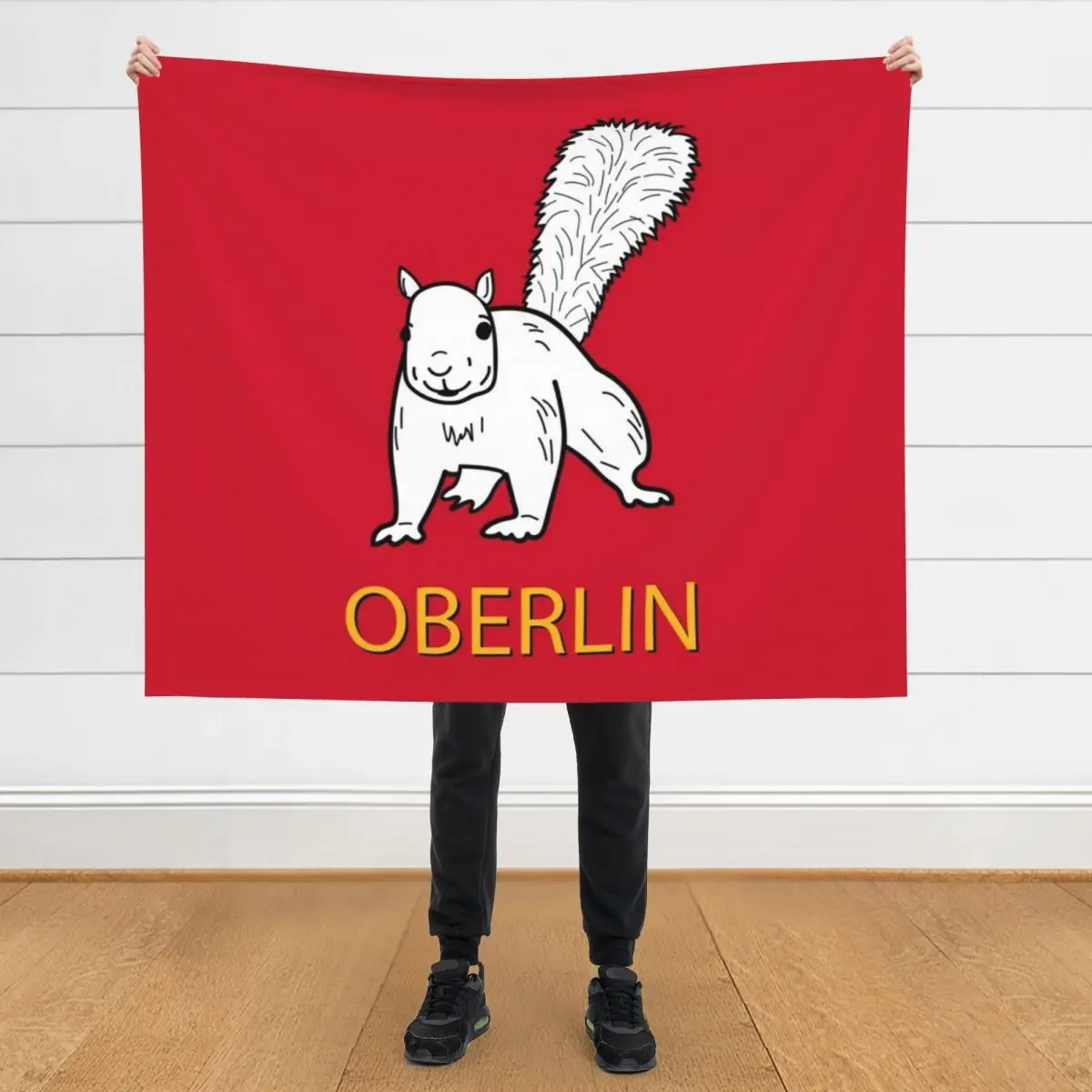 Милое одеяло с белой белкой Oberlin, одеяло, роскошные брендовые дорожные одеяла