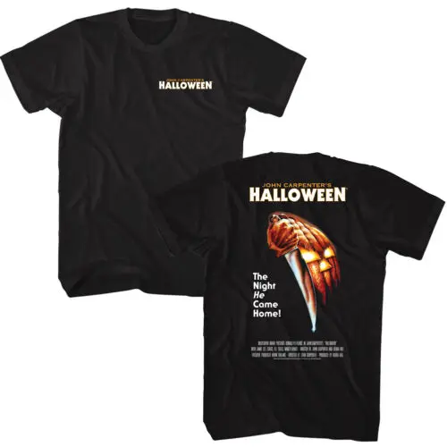 Halloween Film Poster Pumpkin Knife Men's T-Shirt John Carpenter's 1978 Horror