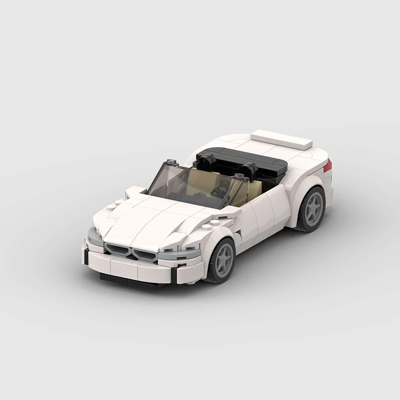 

MOC Classic Racing Car Creative Building Block Сборная модель игрушки, сборка модели автомобиля своими руками, коллекционная для украшения дома, подарок