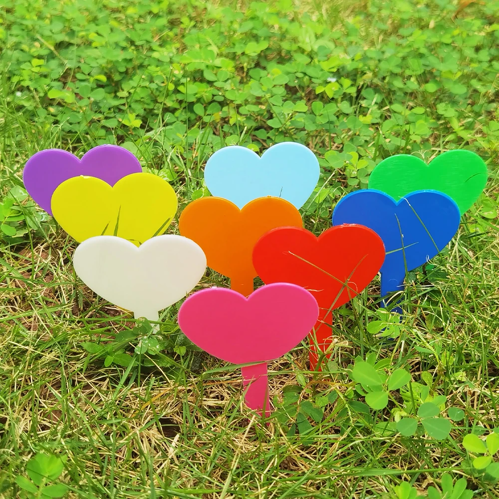 50PCS Waterproof Garden Plant Labels Plastic Tags Nursery Markers Flower Pots Seedling Write Sign Mark DIY Garden Decor Tools