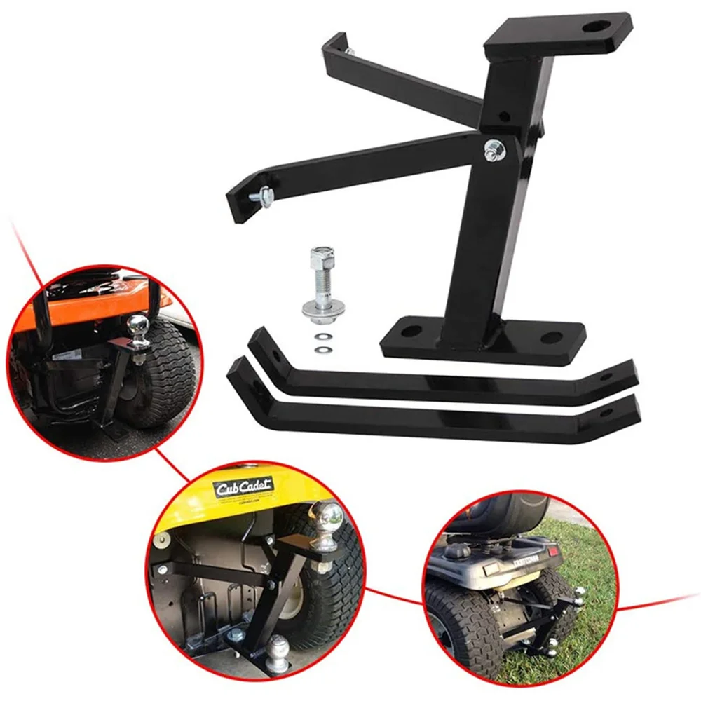 Towing Hitch ReceiversTractor Trailer Hitch Solid Iron Construction Strong Trailer Hitch For Lawn Mower Garden Trailer hook