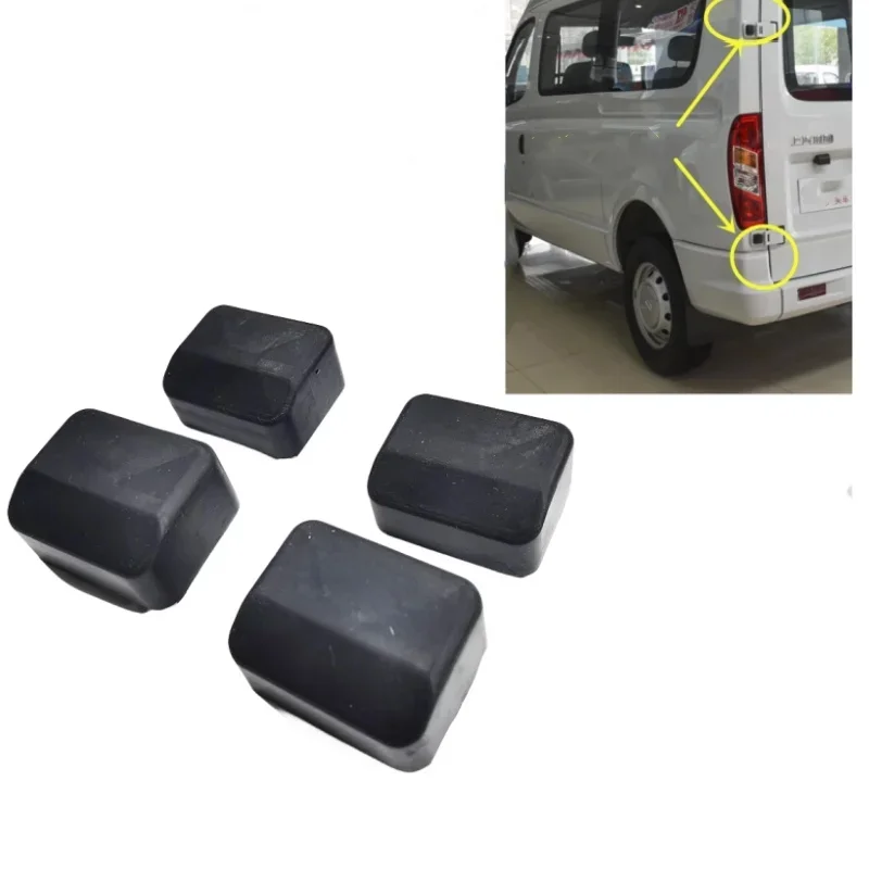 Para saic maxus ldv v80 bloco de borracha amortecedor da porta traseira 18 v80 blocos de borracha saic chase v80 porta traseira almofada de borracha acessórios