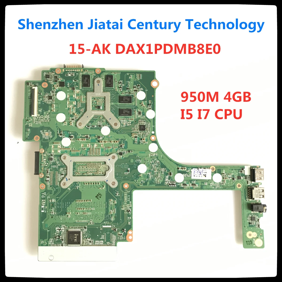 DAX1PDMB8E0 для женской модели 15-ak001la 15-AK DAX1PDMB8E0 832847-601 832847-501 950M 4 Гб