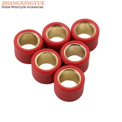 Variator Roller Set 16x13mm 4g-7g For SYM 50 Fiddle Orbit 1 Symply 50cc GY6 139QMB 139QMA AC AW05W 4-Stroke