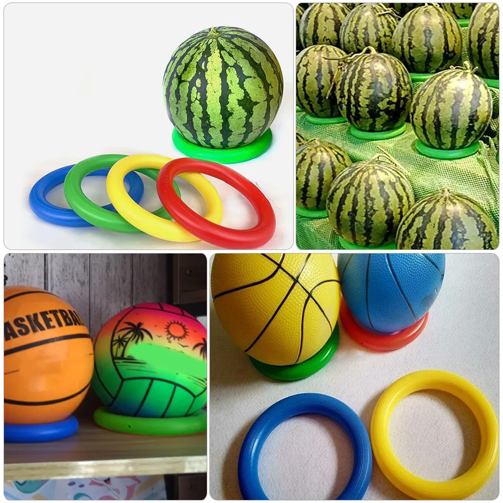 

Ball Holder Fruit Watermelon Basketball Display Base Cutter Green 10 Sports Hoop