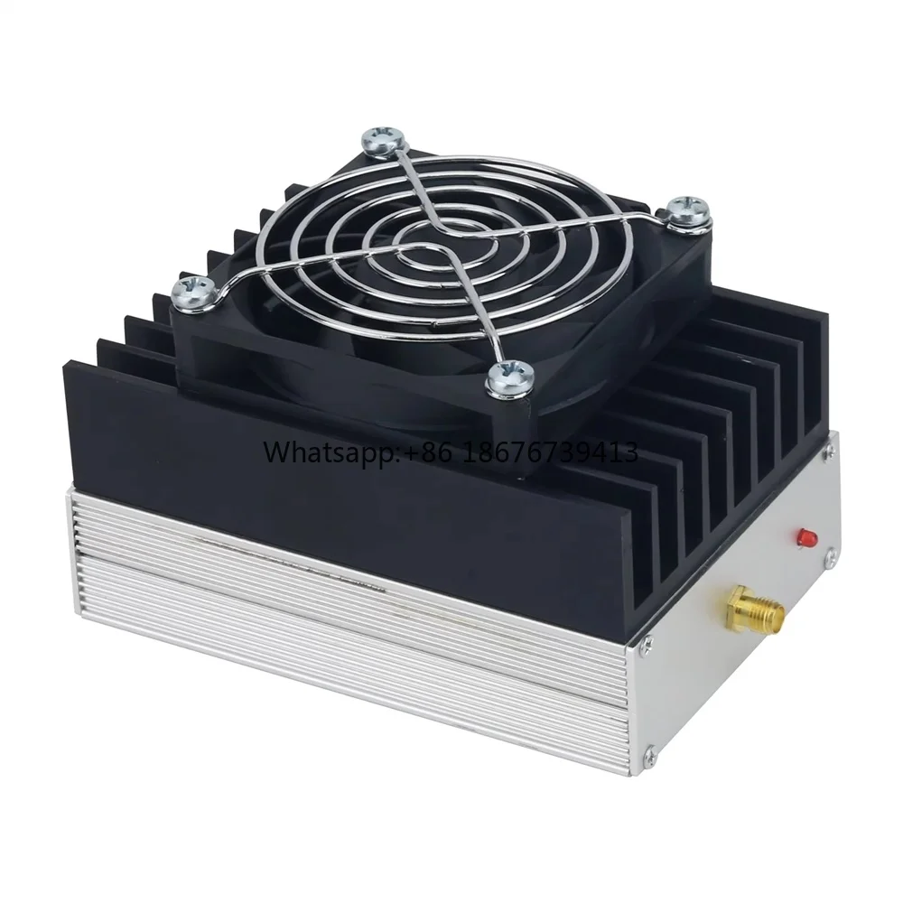 200KHz-10MHz 30W Broadband RF Power Amplifier Long Wave Medium Shortwave Amp Input 15dBm 28V