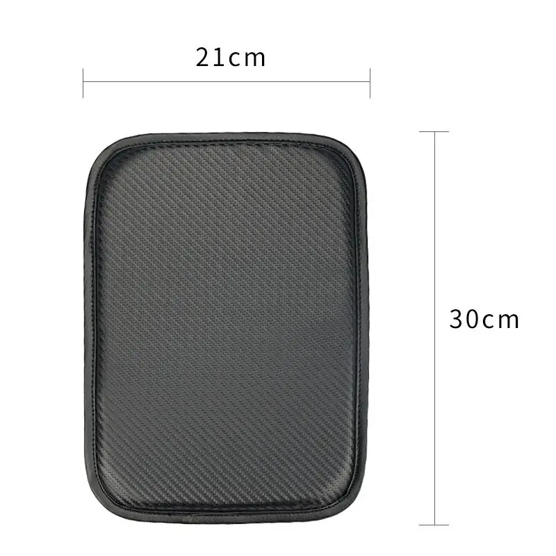 1PCS Car Armrest Pad Covers Universal Center Console Auto Seat Armrests Box Pads for Mitsubishi asx lancer outlander pajero