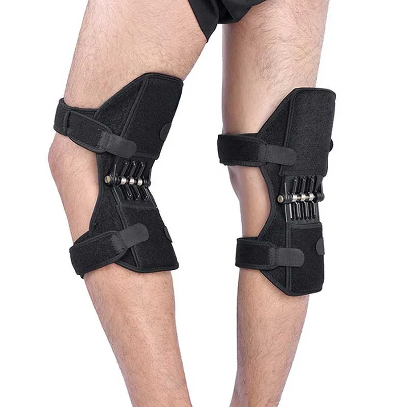 Breathable anti-slip knee joint support knee joint elevation knee joint strength nursing spring knee joint strength enhancement