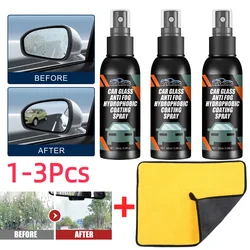 100ml Anti-Rain for Car Glass Water Repellent Spray Windshield Mask Hydrophobic Anti-fogging Agent Protection Coating Auto Clean