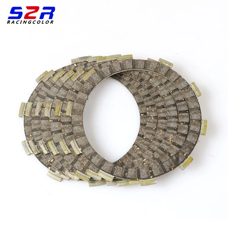 Motorcycle Clutch Friction Disc Plate Set 6PCS  for YAMAHA DT125 DT 125 Parts