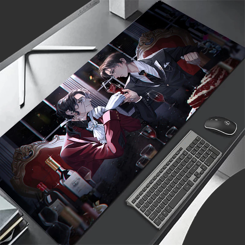 Mousepad Pattern Pad Rubber Mouse Pad Lord of the Mysteries PC Accessories Desk Mat Non Slip Office Table Mat Gamer Keyboard Pad