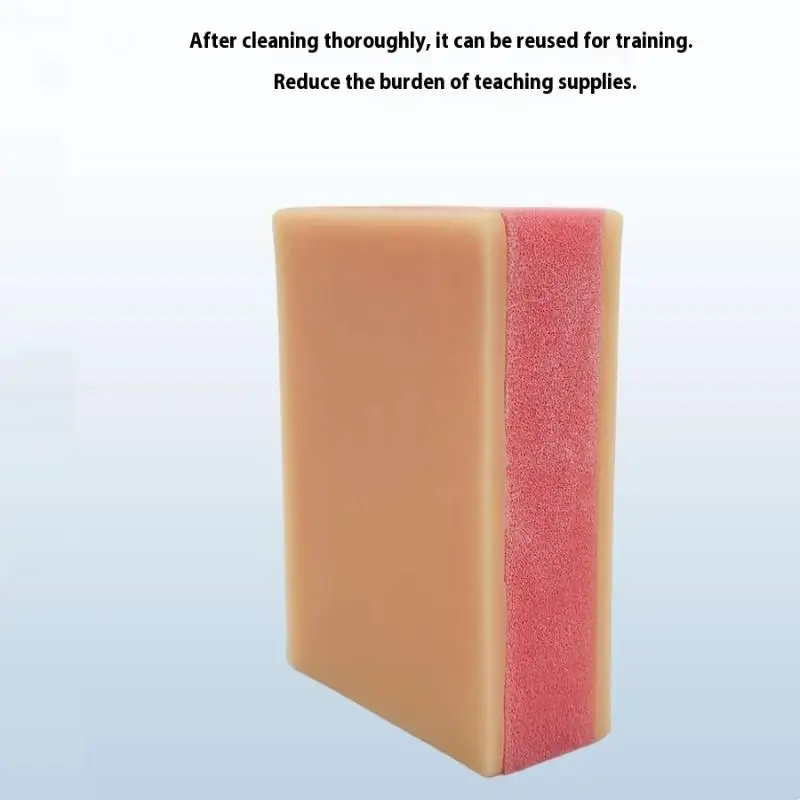 

For Surgery Simulation Injection Practice Injection Training Pad Surgical Suture Surgical Puncture Training Silicone Skin Model