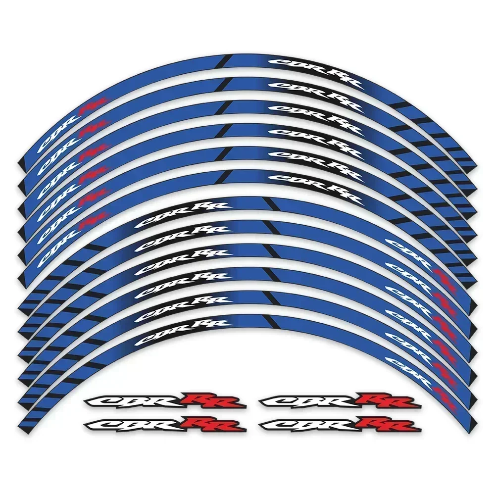 

Для HONDA CBR600RR CBR1000RR CBR250RR детали двигателя мотоцикла контурное украшение колеса наклейка-D