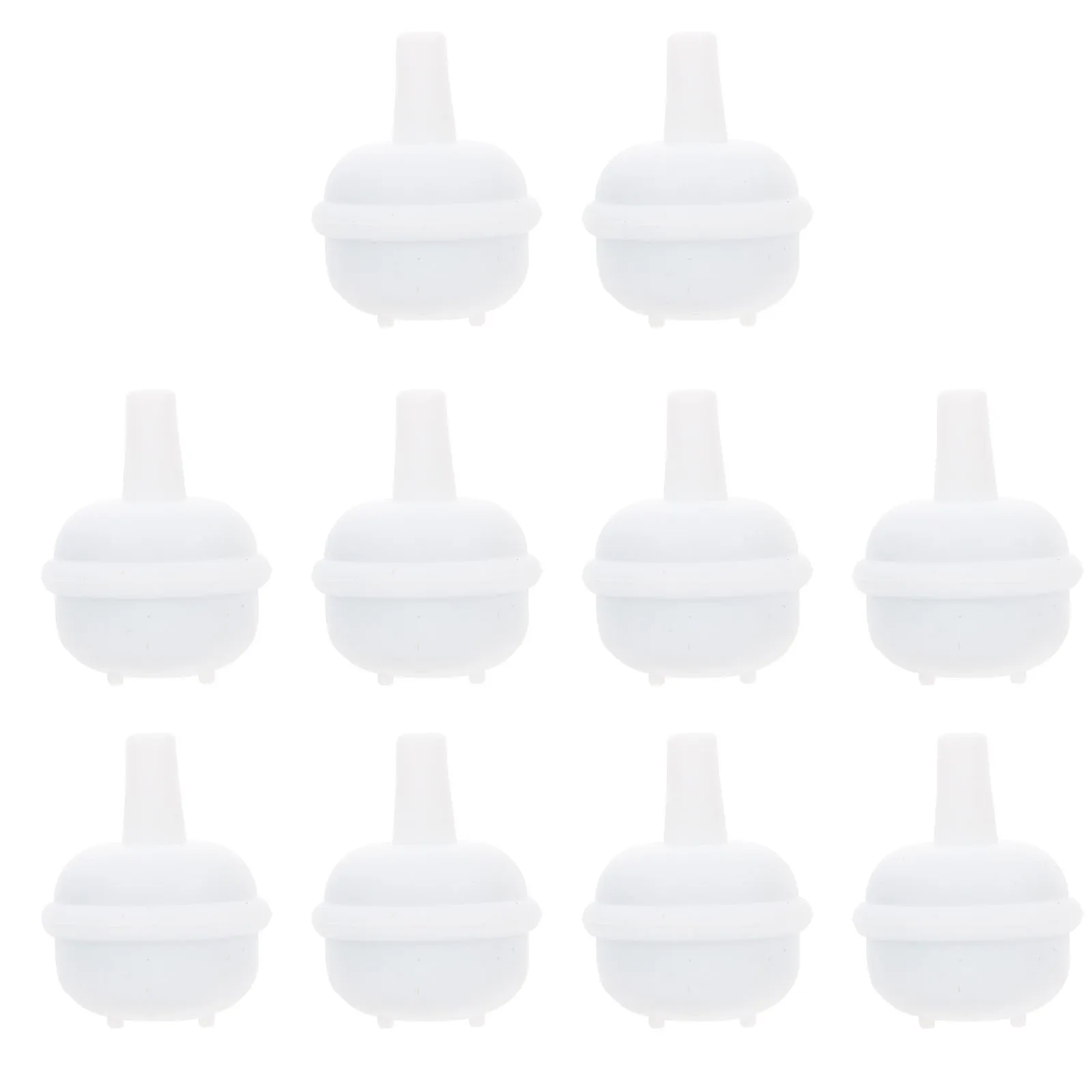 

10pcs Water Cup Hanging Ball Premium Silicone Smooth Easy Clean Replacement For Milk Bottle Feeding Bottle Accessories Sippy Cup