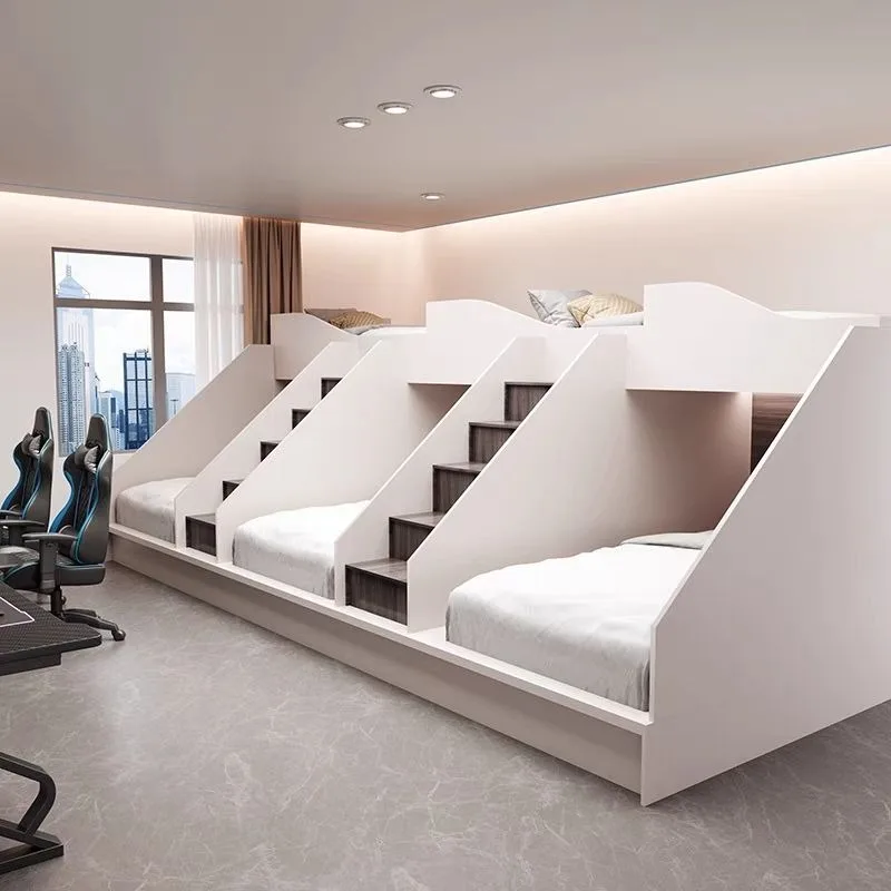 

Double-layer dormitory bed bunk High and low Youth Hostel Apartment bed E-sports hotel hote