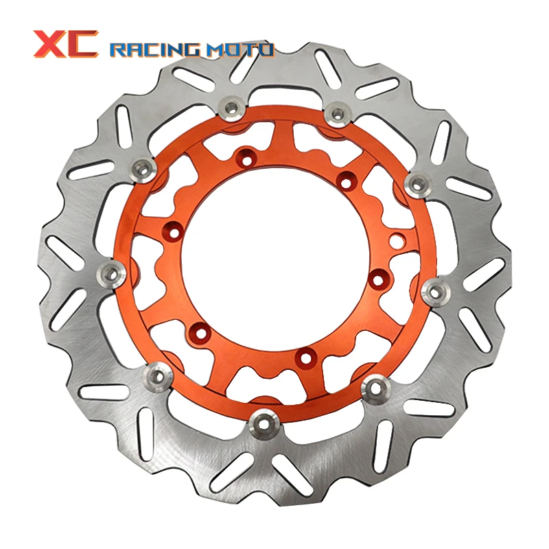 320MM Oversize Front Wavy Floating Brake Disc Rotor For CR CRF SX XC EXC XCW YZF PMZ RMZ PMX KXF 1998-2016 2017 2018 2019 2020