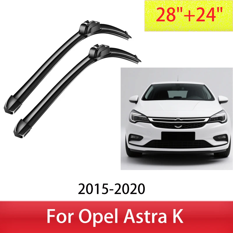 

Wiper Front Wiper Blades For Opel Astra K 2015 2016 2017 2018 2019 2020 Windshield Windscreen Front Window Accessories 28"+24"