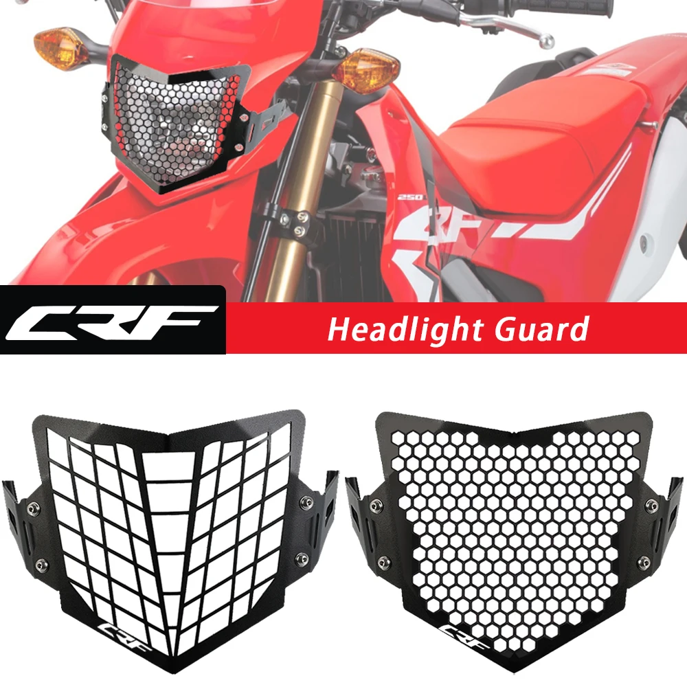 

Headlight Protection Guard Cover Protector CRF 250L 250M 300L 2025 FOR HONDA CRF250L CRF250M CRF300L 2013-2023 2024 Motorcycle