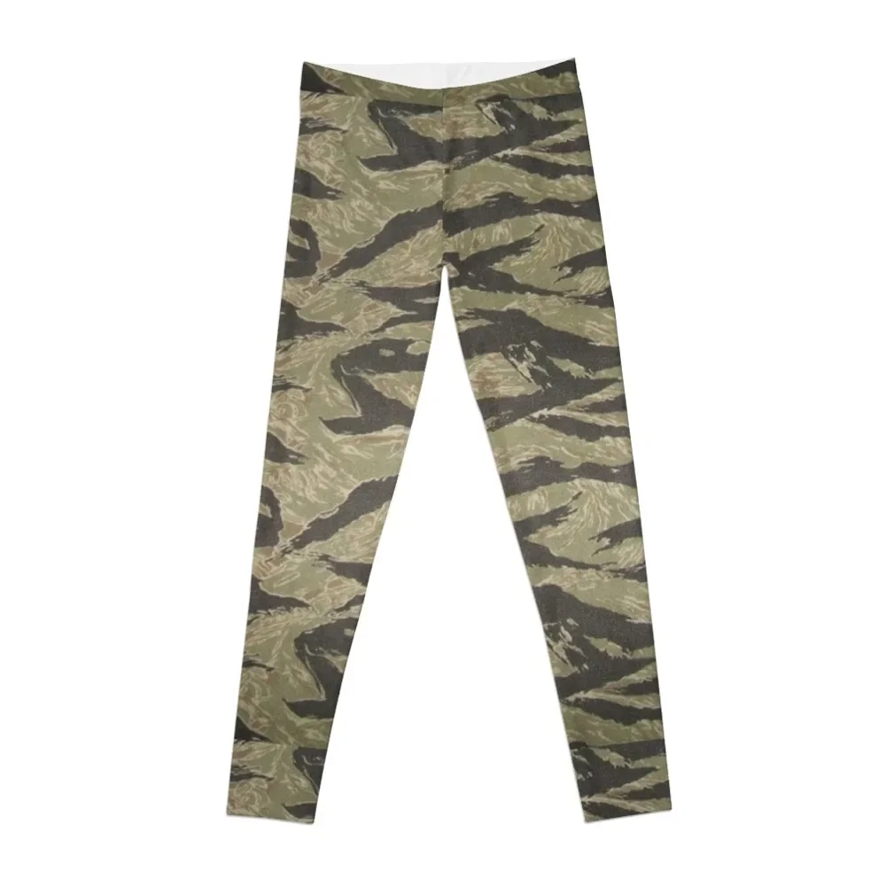 

Tiger Stripe Camouflage Leggings leggins push up woman Sports pants for gym top Womens Leggings