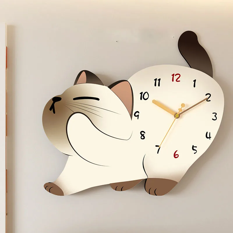 Bedrooms Cartoon Wall Watch Creative Fashion Design Restaurant Modern Wall Clocks Living Room Horloge Murale Room Decorations