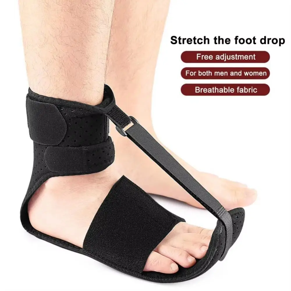 

Fixed Plantar Fasciitis Splint Brace Adjustable Compression Dorsal Drop Foot Orthopedic Brace Skin-friendly Comfortable