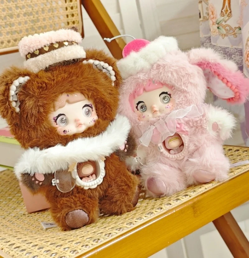 

Authentic Glutinous Rice One Mouth Sweetheart Series Blind Box Trendy Handmade Cute Girl Doll Gift Action Doll Surprise Bag