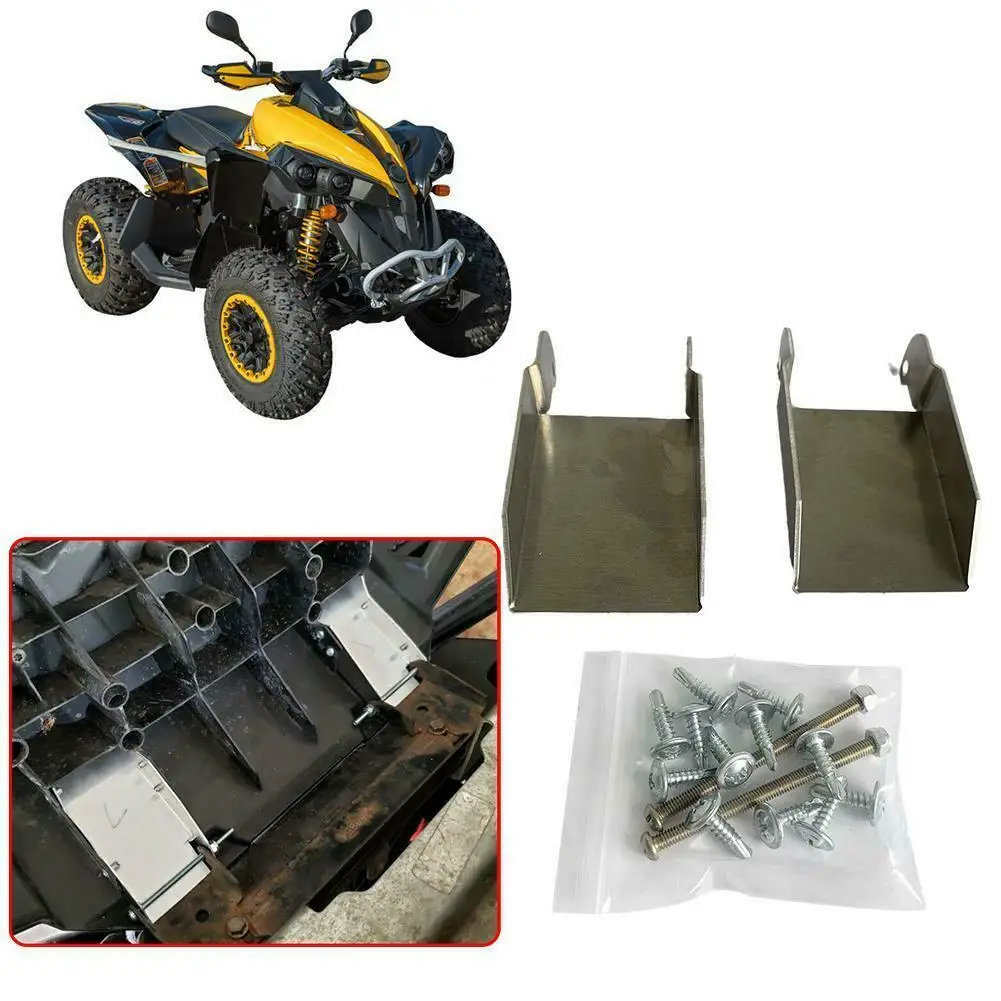 

Front Storage Cover Replacement Lid Hinge Brackets Kit Aluminum For Polaris Sportsman 450 570 850 2015 2016 2017