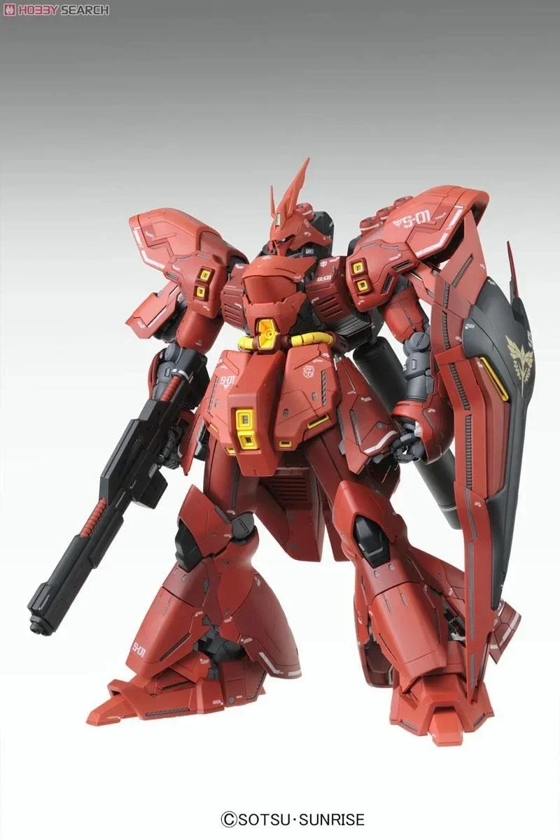 BANDAI Original MG 1/100 MSN-04 Sazabi Ver. Ka Mobile Suit Gundam Char's Counterattack Gunpla Model Kit Assembly/Assembling