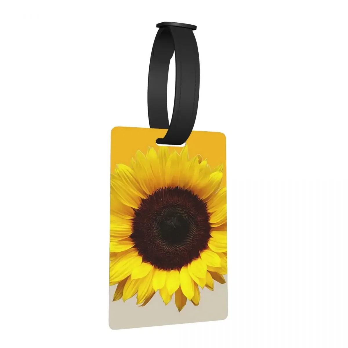 

Sunflower Luggage Tags Suitcase Accessories Travel Fashion Baggage Boarding Tag Label Holder ID Name Address