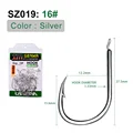 silvery size 16
