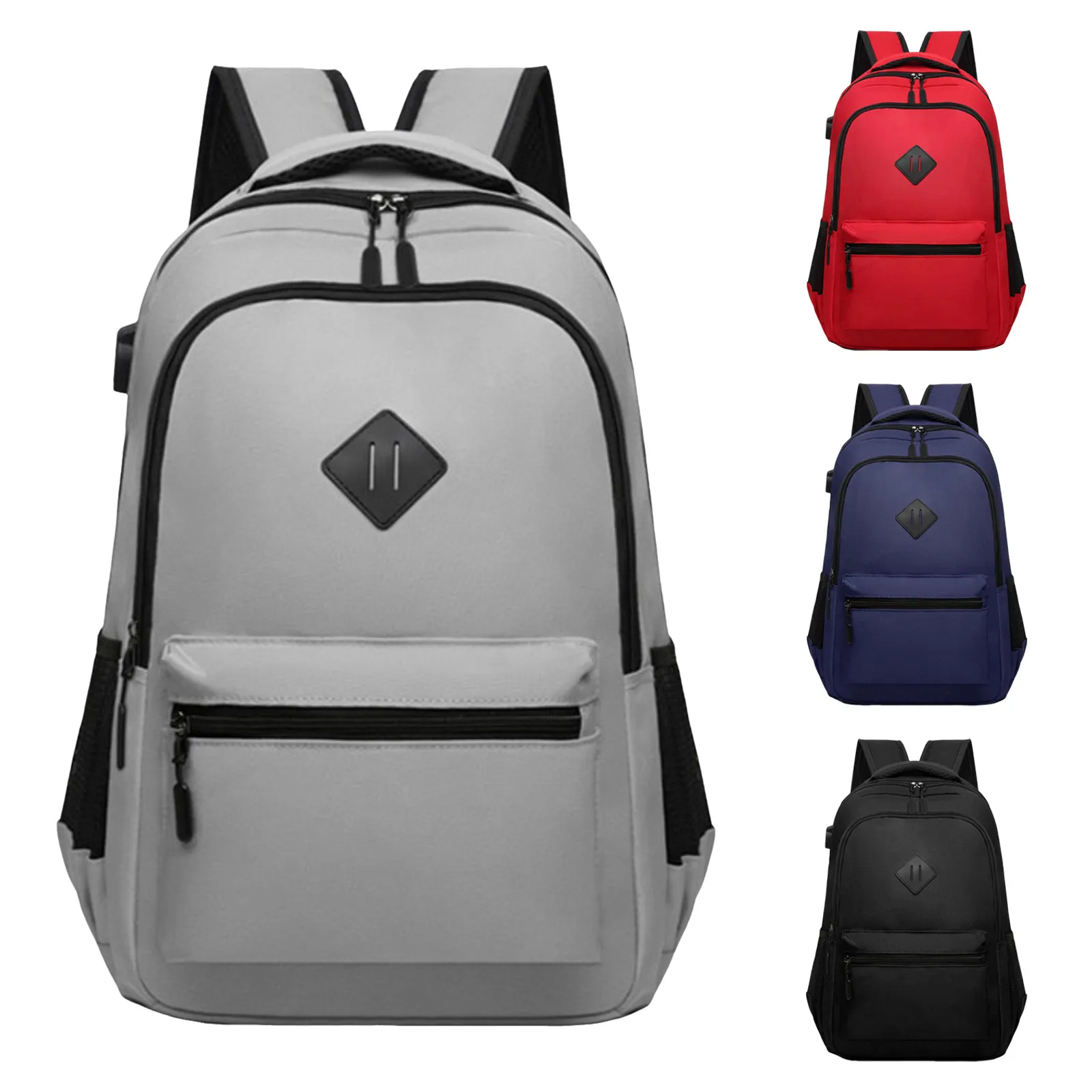 Waterproof Men Backpack Business Office Back Bags USB Charging Casual Schoolbag Rucksack Male Backpack Back to School Clothes