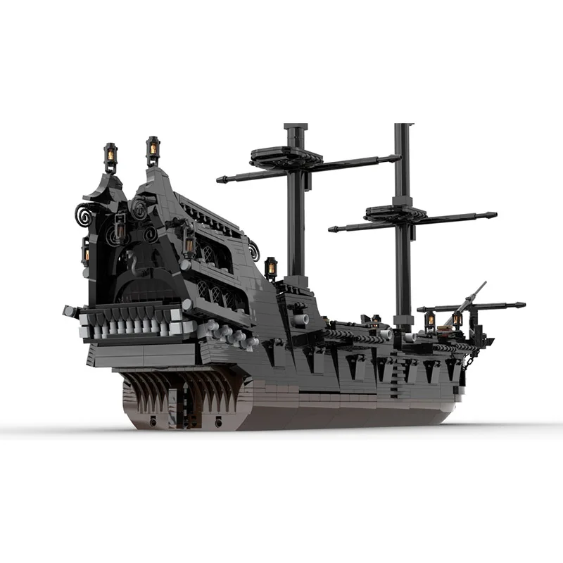 Blocos de construção MOC brinquedo modelo de navio grande - 2480 peças. Um conjunto de brinquedos de montagem desafiante como presente festivo adequado para todos.