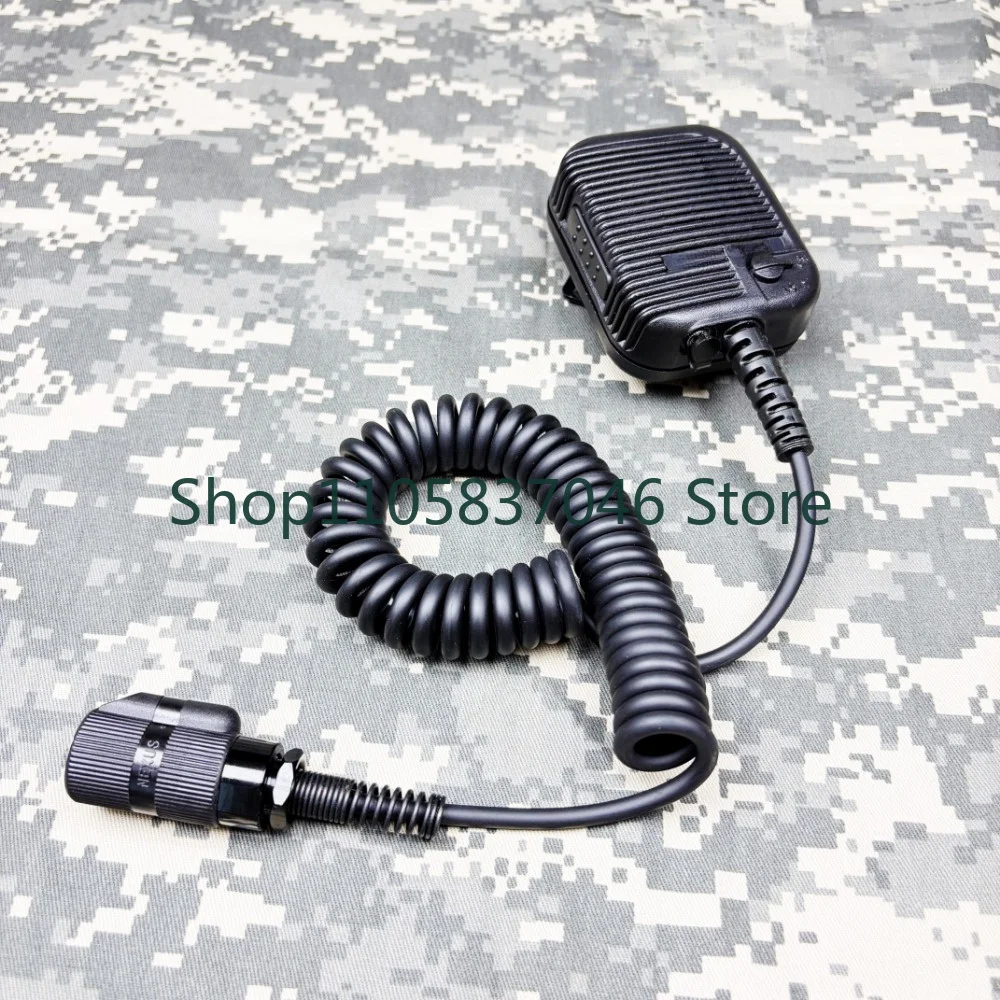 6PIN handheld microphone with adjustable high and low volume air duct earphones PRC152 148 for use