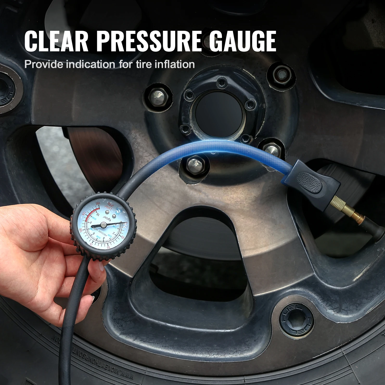 VEVOR Compresseur d'air robust - Tire Inflator Dual Cylinder avis et prix