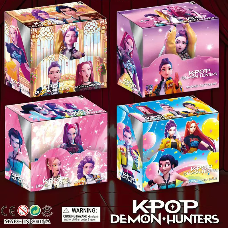 K-Pop-Demon Hunters Card Rare Anime Character Games Collection Card Blind Box Children's Toys Christmas Gifts