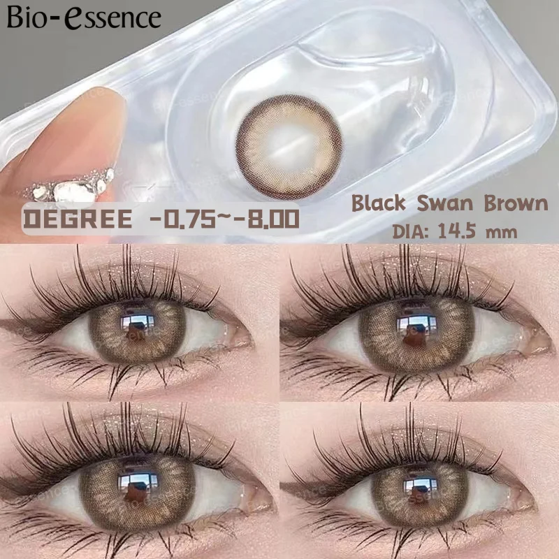 Bio-essence 1 Colorcon Korean Lenses 1 Pair Color Contact Lenses For Eyes Myopia Lenses Natural Pupils Cosmetic Contact Lens