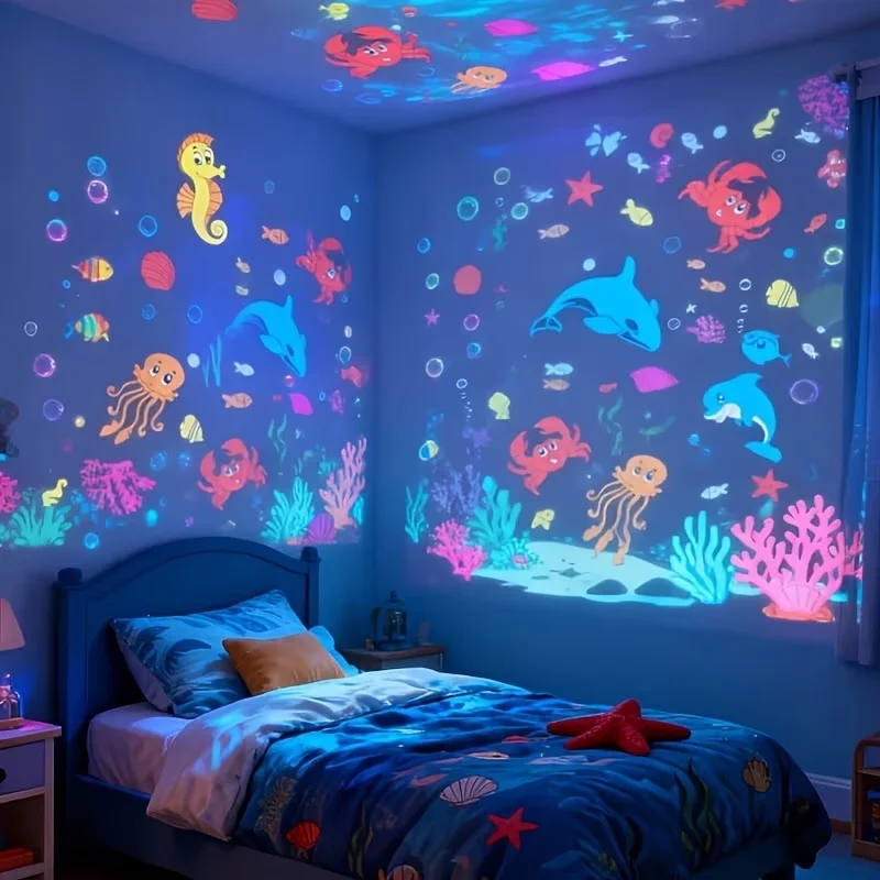 Dreamy Led Ambient Projection Light, 360 °   Rotating, Usb-Powered; Suitable as an Ambient Bedside Lamp for the Bedroom.