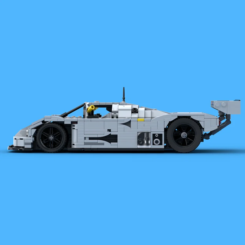 スポーツカーモデル Moc ビルディングブロック モジュラー C9 チャンピオンスピードカーモデル テクノロジーブロック クリスマス DIY おもちゃ 組み立てギフト