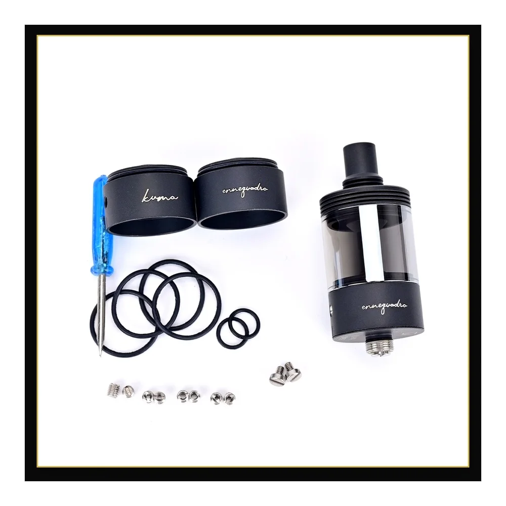 Wolfcoolvape Kuma Style 22mm MTL RTA Atomizer 4.5ml - Premium Vape Tank for Mouth-to-Lung Experience