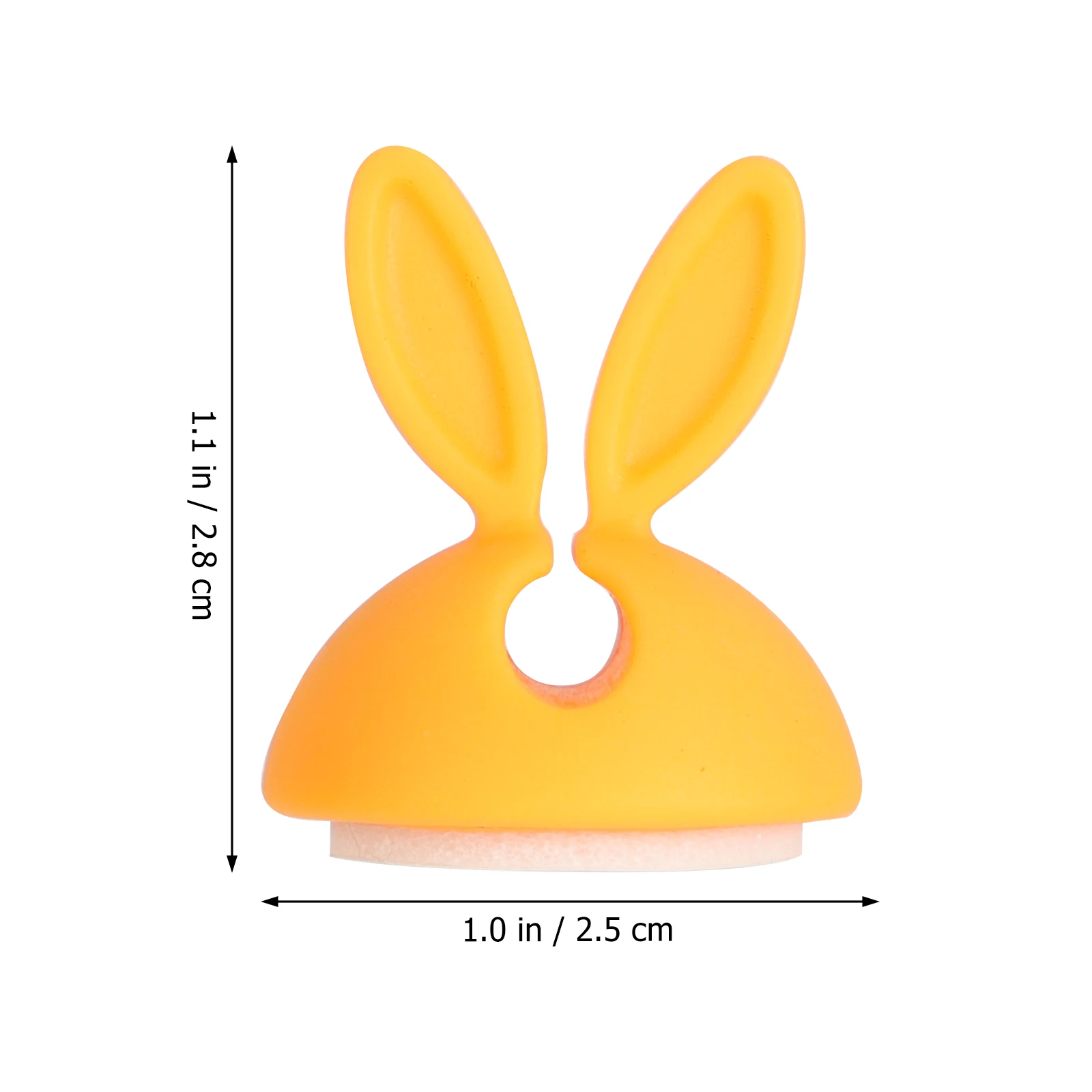 

12Pcs Bunny Cable Clip Holder Multi-Functional Cord Organizer Durable Desk Tidy Different Colors Easy Installation