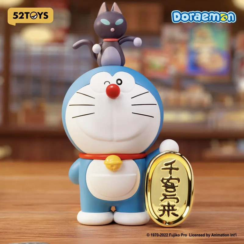 52TOYS Blind Box Doraemon Secret Gadgets II, Mystery Box, cute collectible random Figure, Christmas Gift for Partner