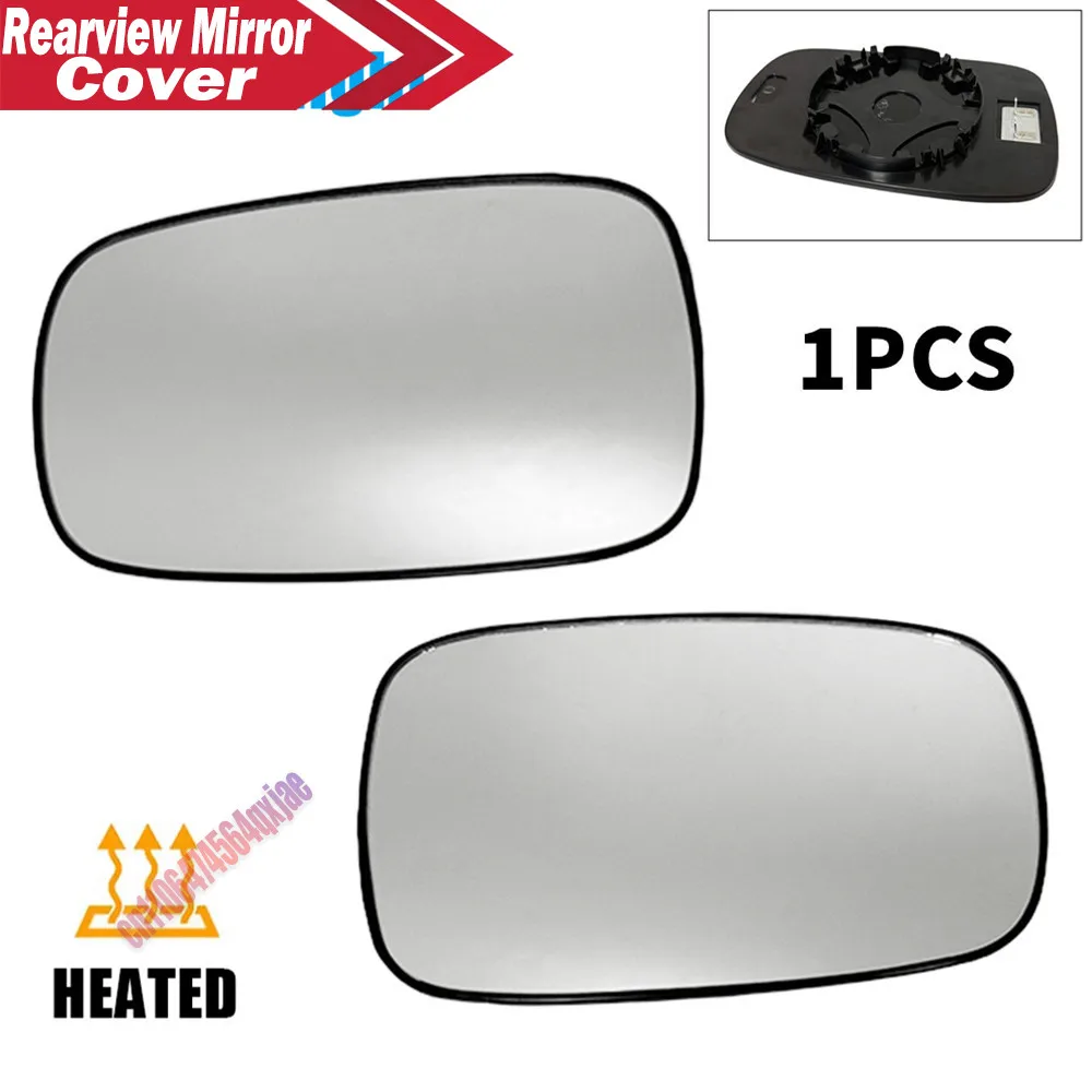 For Renault Clio Megane Grand Scenic 2005-2009 1PCS Outer Rearview Side Wing Mirror Glass Lens Reflector Lens Car With Heated