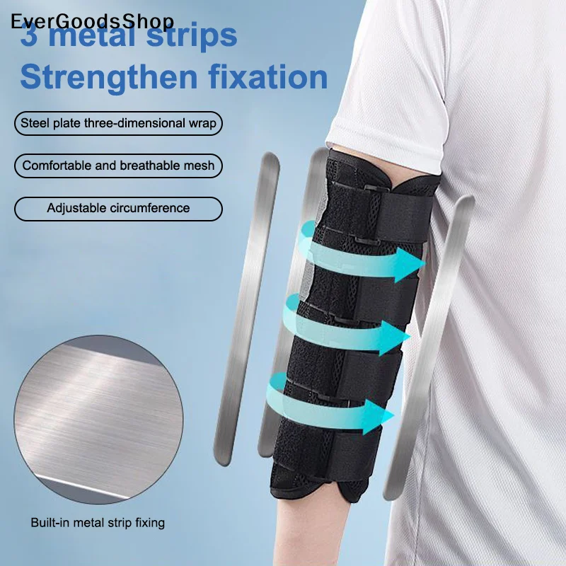 

New 1Pcs Elbow Fixed Support Upper Arm Fracture Splint Stroke Hemiplegic Child And Adult Rehabilitation Training Equipment