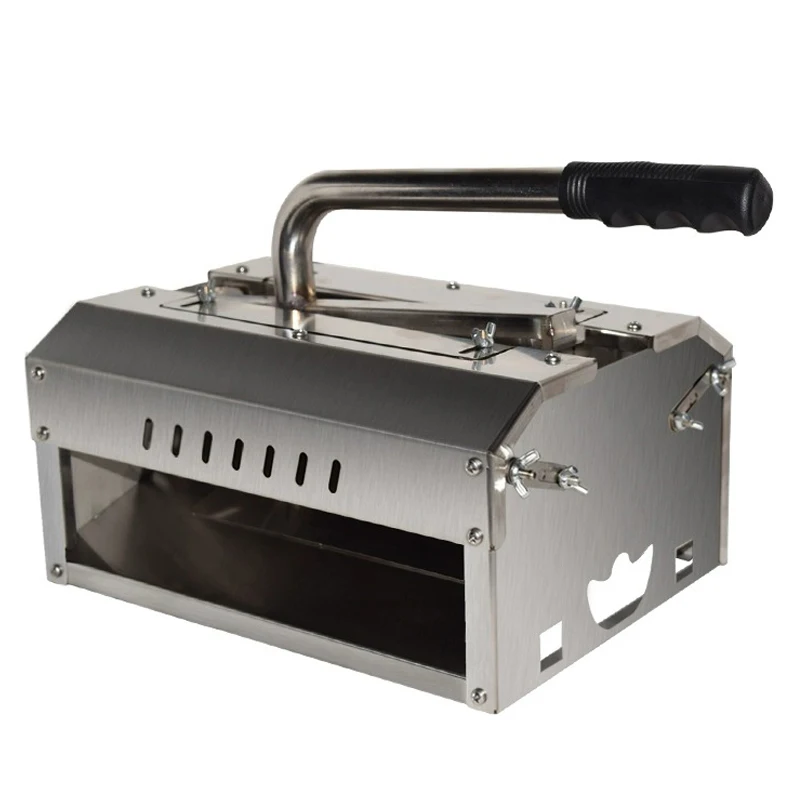 آلة قطع الغلوتين بالضغط اليدوي آلة قطع زهور الغلوتين المحمصة آلة قطع الفولاذ المقاوم للصدأ نصف قطع سبيرا