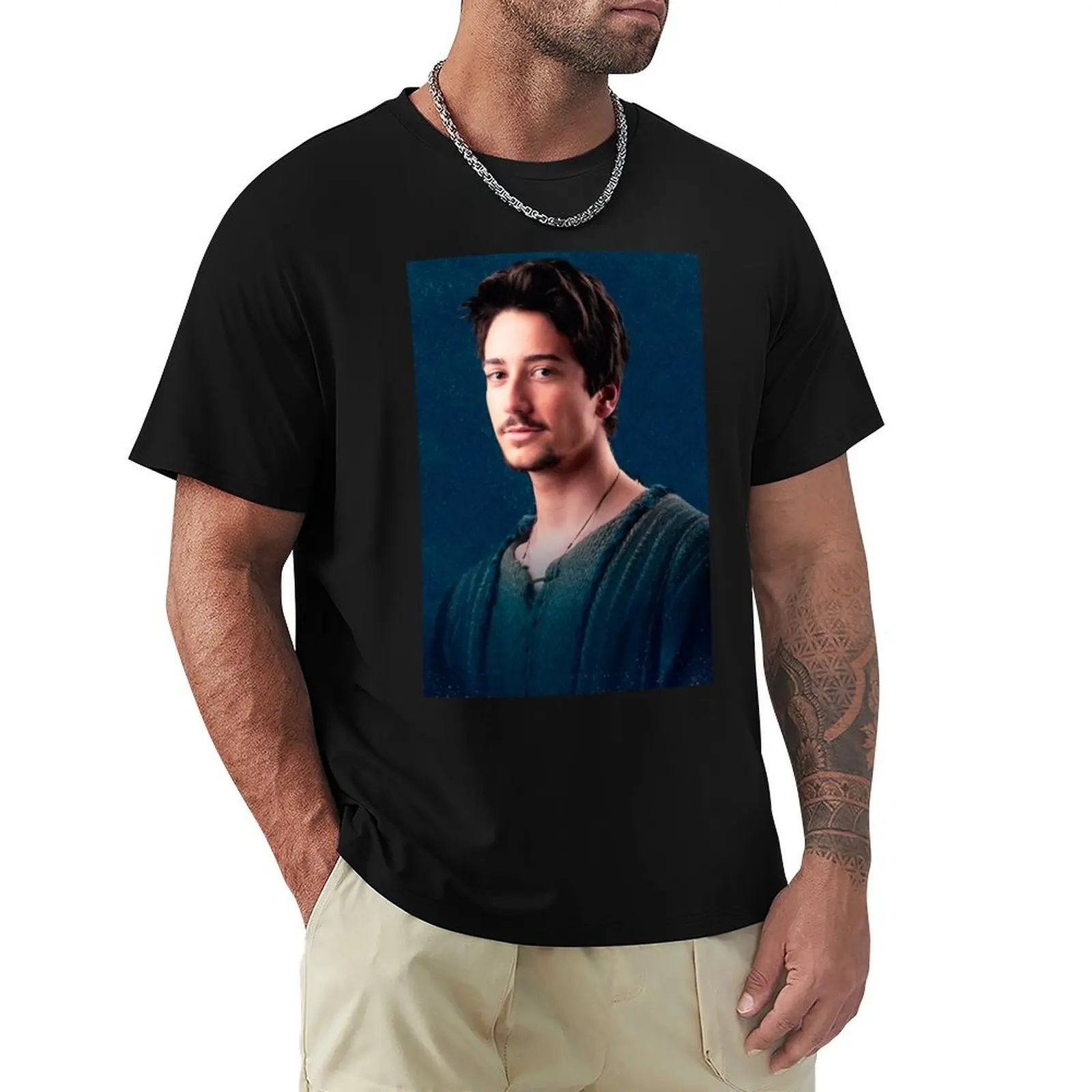 Journey To Bethlehem - Milo Manheim's Joseph T-Shirt No Iron Casual Short Sleeve Top