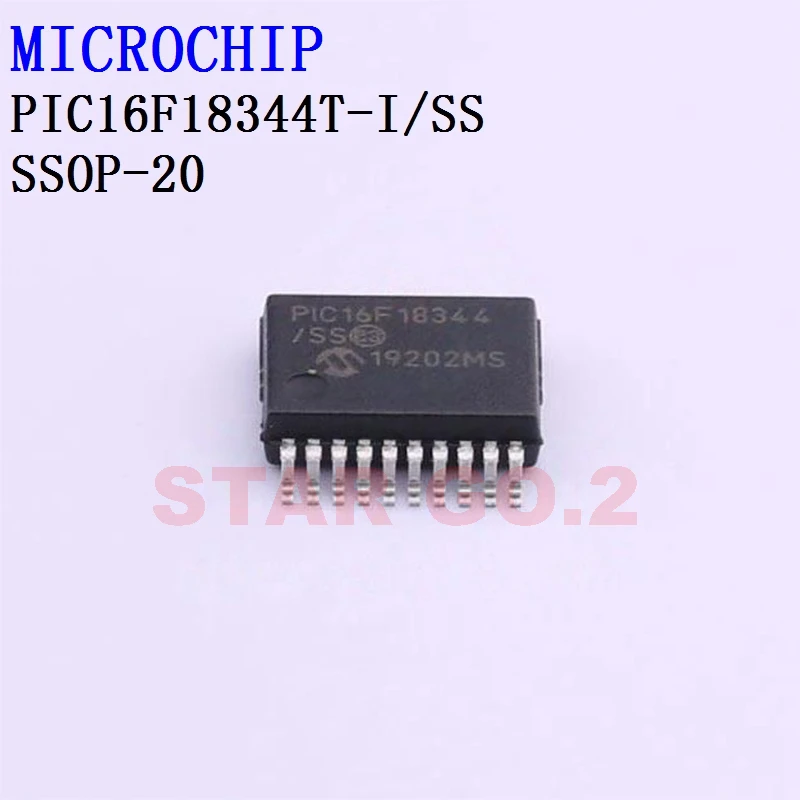 

5PCSx PIC16F18344T-I/SS SSOP-20 MICROCHIP Microcontroller