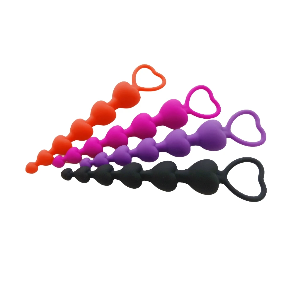 Long Anal Beads Pull Bead Design Anal Plug Prostate Massage Big Vaginal Balls Deep Stimulation Personal Wellness Toy for Adults view 5