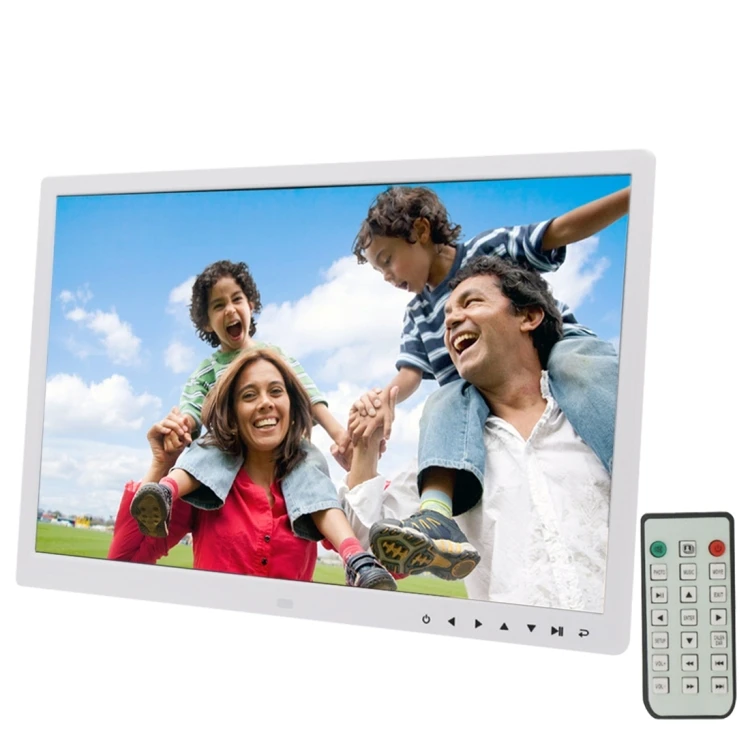 Hot Sale 17.0 inch LED Display Digital Photo Frame with 7-keys Touch Button Control Support USB Digital Photo Frame