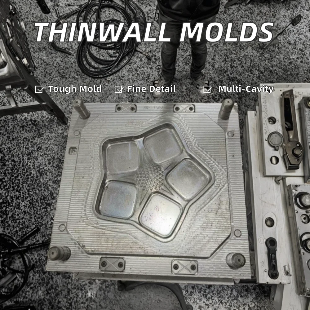 Advanced Lightweight Plastic Molds Thinwall Design with Reduced Material Consumption